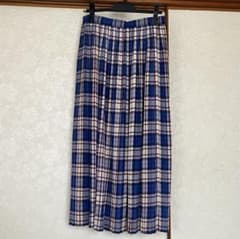 alicia PAGEBOY チェック柄 プリーツスカート F ロングスカートのサムネイル
