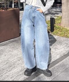カーブペインターデニムパンツのサムネイル