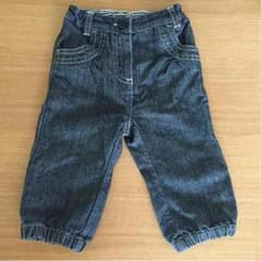 プチバトー デニムパンツ 12m 74cmのサムネイル