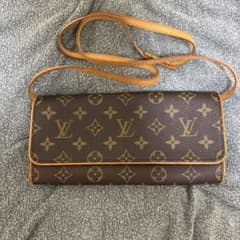LOUIS VUITTON モノグラムショルダーバック ポシェットツインGM美品のサムネイル