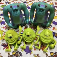 モンスターズインク ハッピーセット 2001年製 5体セット - メルカリ