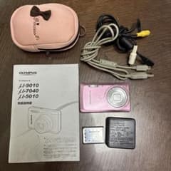 OLYMPUS μ-5010 ピンク コンパクトデジタルカメラ 充電器なし - メルカリ