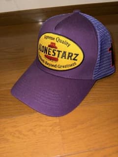 ALONESTARZ メッシュキャップ パープルのサムネイル