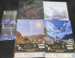 몬스터 헌터 20주년 기념 클리어 파일&스티커