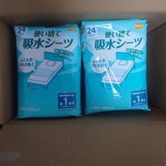 DCM 使い捨て吸水シート 24枚入 2個セットのサムネイル