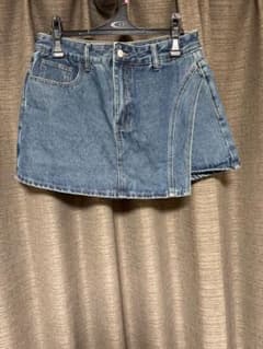[3] DAZY Denim Culotte Skirt, Mini Length, Brand New, Unused, Size XL