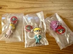 MOTHER2マザー2 チャームマスコット かえってきたゲップー+ポーラ+ジェフのサムネイル