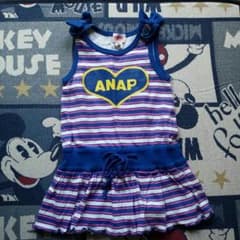 値下げしました！＊ANAP Kidsタンクトップロンパース＊のサムネイル