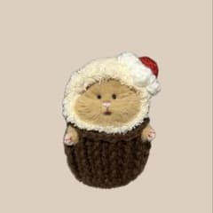 はむにぎり 着せ替え ハンドメイド カップケーキ被り物のサムネイル