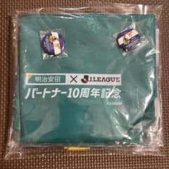 新品☆明治安田×Jリーグ パートナー10周年記念 エコバッグ＋缶バッジ2