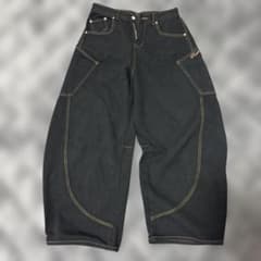 WUDIHOUZAI 黒ワイドパンツのサムネイル