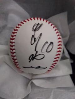 甲斐拓也さん 直筆サインボール ジャイアンツ 背番号10 - メルカリ