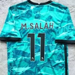 美品】リバプール サラー 20/21 アウェイユニ Lサイズ - メルカリ