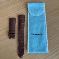 パテックフィリップTiffany & Co. ダブルネームレザーベルト - メルカリ
