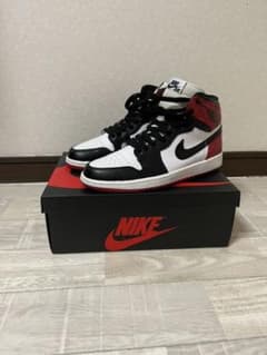 AIR JORDAN 1 RETRO HIGH OG BLACK TOE つま黒のサムネイル