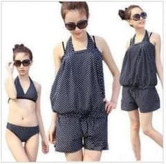 Super cheap☆Women's swimsuit 3-piece set