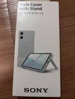 美品 SONY純正XPERIA 10VIスマートフォンケーススタンド機能付きのサムネイル