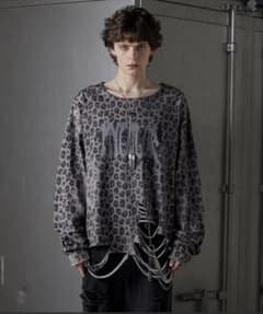 grancy 総柄ラインストーングラフィックロンT Sサイズ - メルカリ