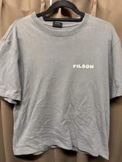 FILSON フィルソン Tシャツ バックプリント グレー