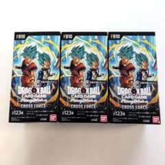 未開封品 ドラゴンボール フュージョンワールド CROSS FORCE 3BOX