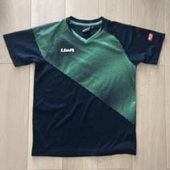 UeA 卓球 ユニフォーム 160サイズ　JTTAマーク付きのサムネイル