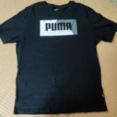PUMA Tシャツ ブラック ロゴプリントのサムネイル