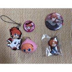 銀魂　神楽　神威　キーホルダー　缶バッチのサムネイル