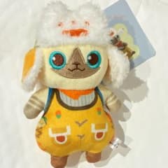몬스터 헌터 와일즈 고양이의 날 나도 간다 오토모아이루 마스코트 신품