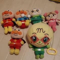 アンパンマン  ぬいぐるみ　まとめ売りのサムネイル