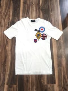 DSQUARED2 ワッペン Tシャツ ホワイト Mのサムネイル