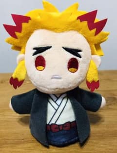 煉獄千寿郎　ぽてっとますこっと　ぬいぐるみ　新品のサムネイル