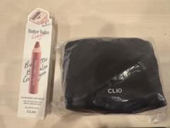 CLIO 버터밤 크레용 04, 파우치 세트