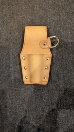 シノ差しフック付き ヌメ ￥2500馬具職人手造り 牛本革製のサムネイル