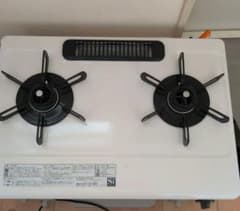 ☆Paloma☆プロパン☆ホワイト 2バーナー ガスコンロ - メルカリ