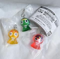 【新品】ケロロ軍曹 めじるしアクセサリー 3種セットのサムネイル