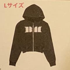 BABYMONSTER ベビモン HOODIE スウェット チャコール Lサイズ - メルカリ