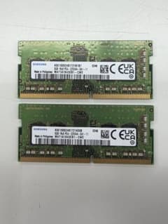 SAMSUNG DDR4-3200MHz メモリ 16GB (8GBx2) - メルカリ