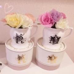 値下 フランフラン イニシャルマグカップ Eのサムネイル