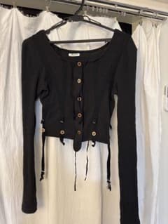 FUMIKA UCHIDA VINTAGE RIBBED CORSET TOP - メルカリ