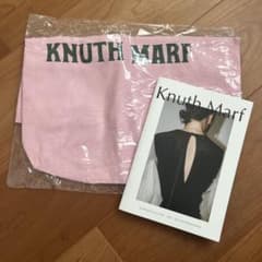 Knuth Marf ピンクトートバッグと冊子セットのサムネイル