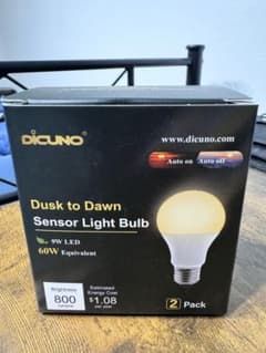 DiCUNO E26 100-240V 9W 800lmのサムネイル