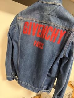 GIVENCHY (ジバンシィ) バックロゴトラッカージャケット インディゴ 