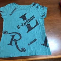 RーロンドンのＴシャツです。前後ロゴが入っています。のサムネイル
