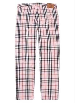 Supreme Burberry Jean Pink 34 新品未使用 - メルカリ