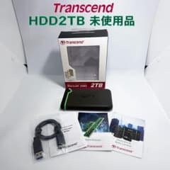 新品同様】トランセンド ポータブルHDD 2TB TS2TSJ25M3G - メルカリ