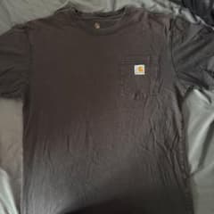 Carhartt ポケットTシャツ ダークグレーのサムネイル