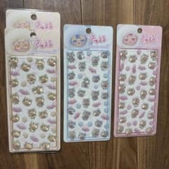 きゅるる pukupuku candy ステッカー 3種セットのサムネイル
