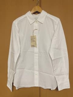 【期間限定出品】無印良品　ブロードレギュラーカラー長袖シャツ　婦人　洗いざらしのサムネイル