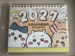 ちいかわ 2027年 卓上カレンダー ミニシール付きのサムネイル