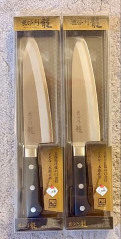 【新品2本セット】毘沙門 龍 本割込牛刀包丁180 新品2本セット】毘沙門 龍 本割込牛刀包丁180 - メルカリ
